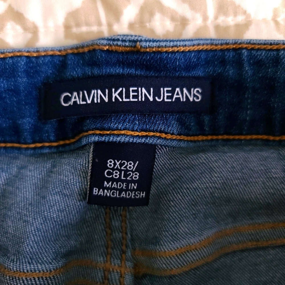 CALVIN KLEIN JEANS High-Rise Skinny Ankle Jeans - Picture 6 of 12